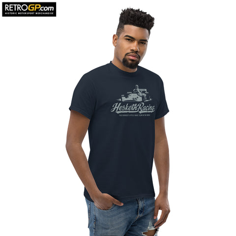 OFFICIAL Hesketh 308 Vintage T Shirt Navy Blue