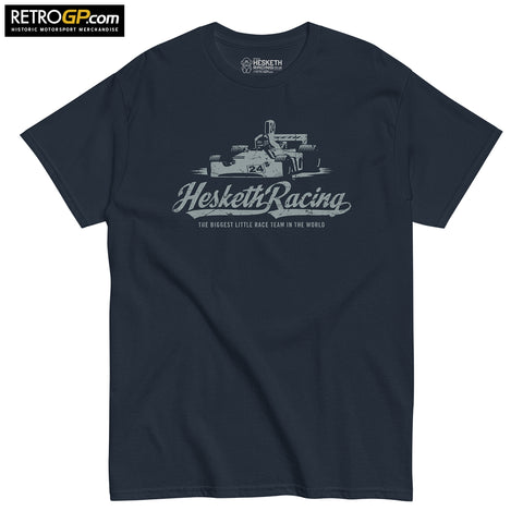 OFFICIAL Hesketh 308 Vintage T Shirt Navy Blue