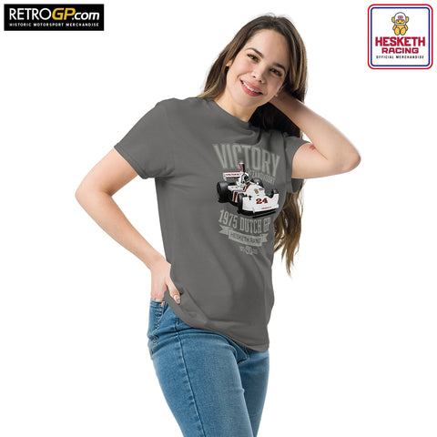 Official Hesketh Racing 1975 Dutch GP Charcoal Grey