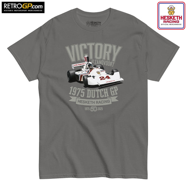 Official Hesketh Racing 1975 Dutch GP Charcoal Grey