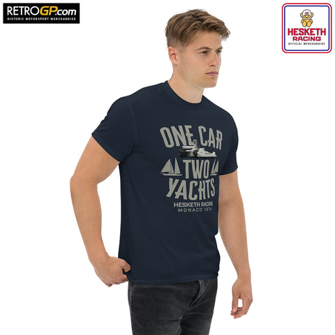Hesketh Racing One Car Two Yachts T Shirt