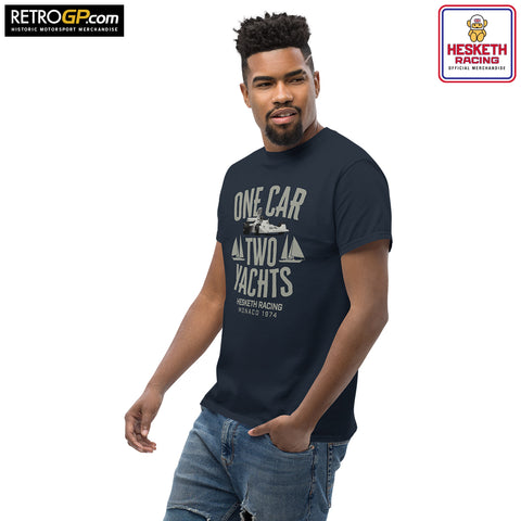 Hesketh Racing One Car Two Yachts T Shirt