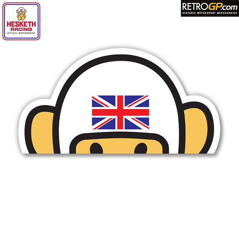 Official Hesketh Racing Patrol Bear Sticker