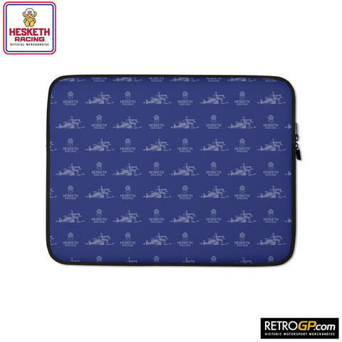 Official Hesketh Racing Laptop Sleeve Blue