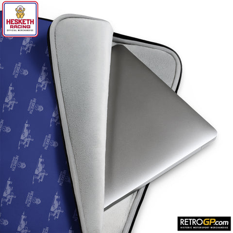Official Hesketh Racing Laptop Sleeve Blue