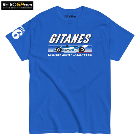 Ligier 1980 F1 Team T Shirt Laffite