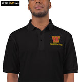 Wolf Racing Embroidered Polo
