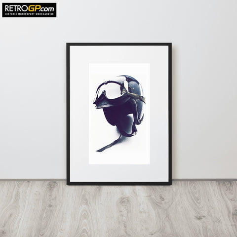 Graham Hill Framed Print with Border