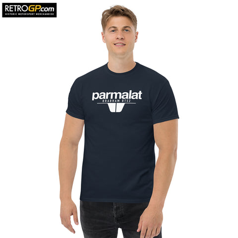 Parmalat Brabham BT52 Patrese Team Shirt - Front Back Sleeve