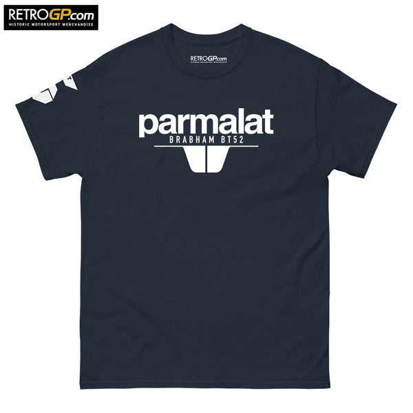 Parmalat Brabham BT52 Piquet Team Shirt - Front Back Sleeve