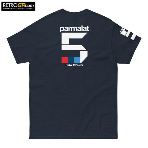 Parmalat Brabham BT52 Piquet Team Shirt - Front Back Sleeve