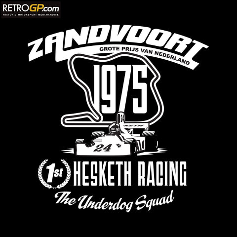 OFFICIAL Hesketh Racing Zandvoort 1975 T Shirt