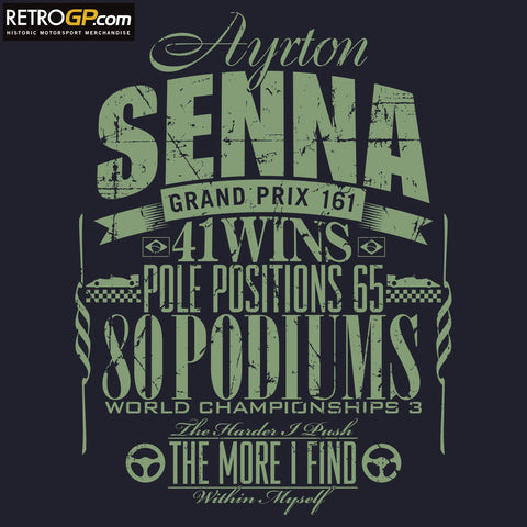 Senna Tribute T Shirt - Moss Green