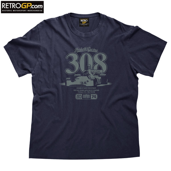 OFFICIAL Hesketh 308 50th Birthday T Shirt