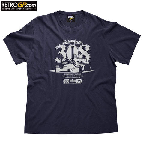 OFFICIAL Hesketh 308 50th Birthday T Shirt