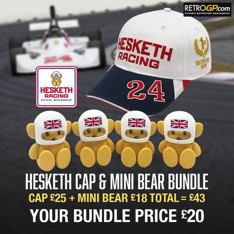 OFFICIAL Hesketh Racing Cap & Mini Bear Bundle