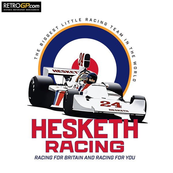 Hesketh Racing 308 T Shirt White Edition – RetroGP
