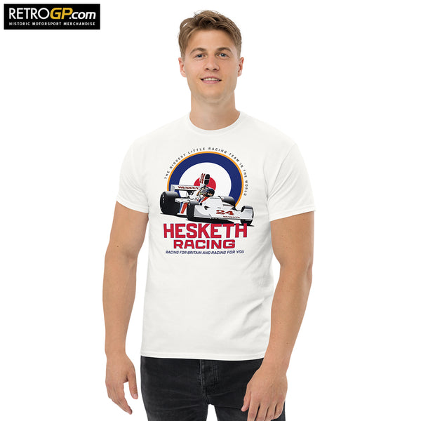 Hesketh Racing 308 T Shirt White Edition – RetroGP