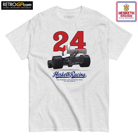 The Hesketh 308 Flyer - White / Ash Grey