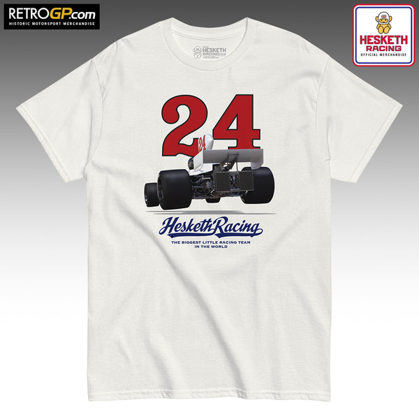 The Hesketh 308 Flyer - White / Ash Grey