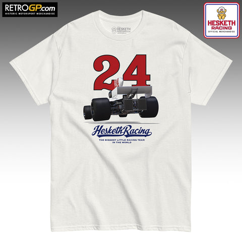 The Hesketh 308 Flyer - White / Ash Grey