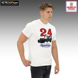 The Hesketh 308 Flyer - White / Ash Grey