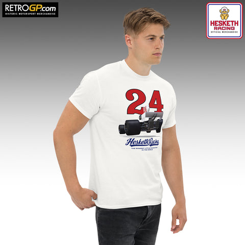 The Hesketh 308 Flyer - White / Ash Grey