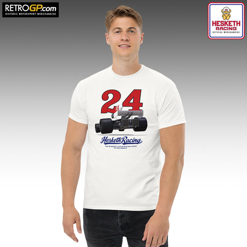 The Hesketh 308 Flyer - White / Ash Grey