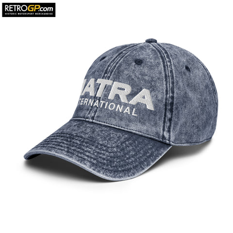 Matra Embroidered Vintage Cotton Twill Cap