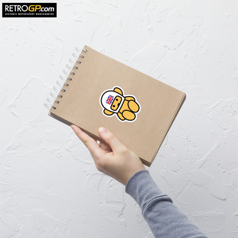 Official Hesketh Racing Bear Sticker