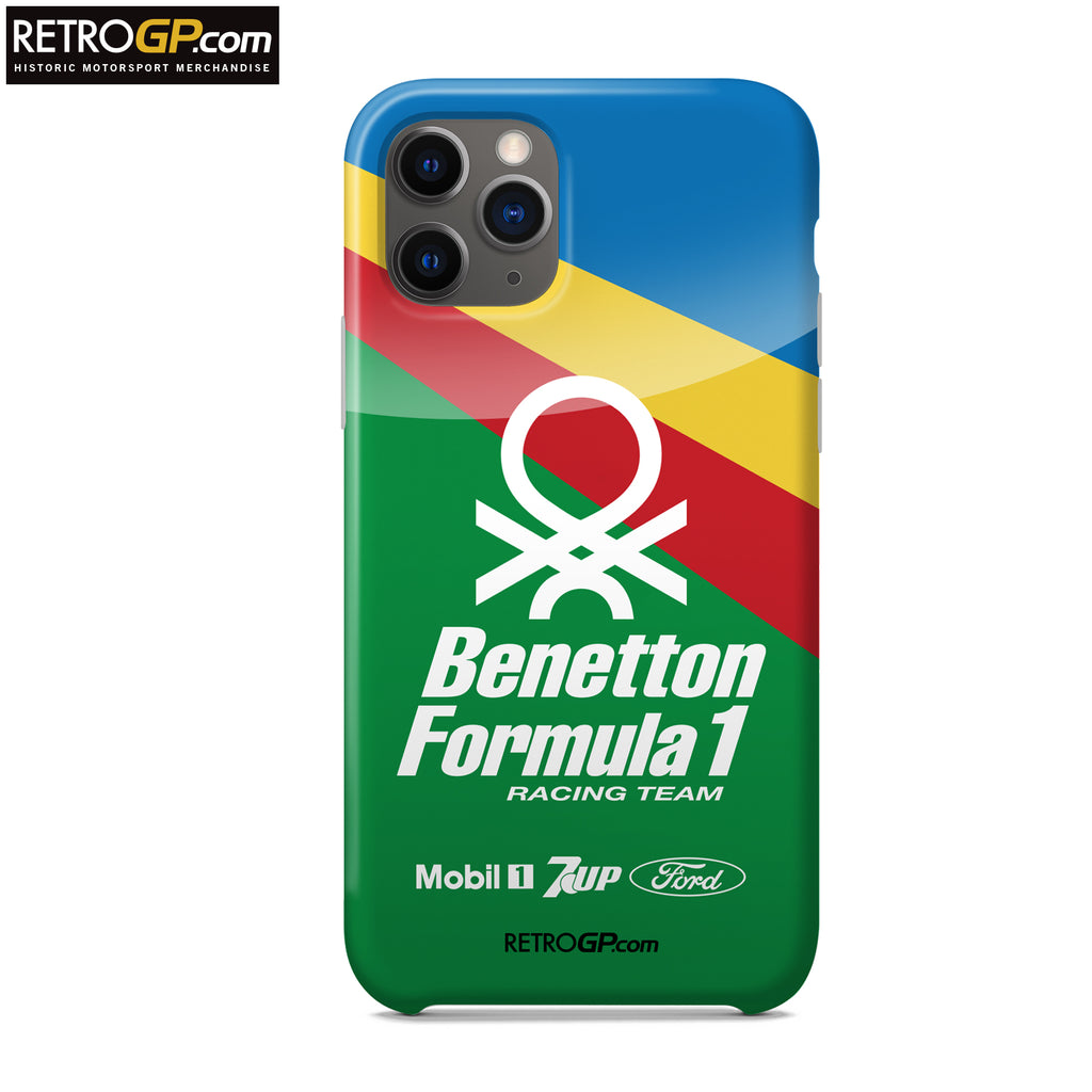 Benetton Formula 1 Hard Phone Case RetroGP Benetton Formula 1 Hard Phone Case RetroGP