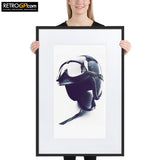 Graham Hill Framed Print with Border