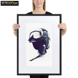 Graham Hill Framed Print with Border