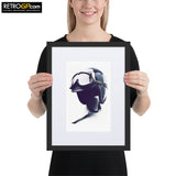 Graham Hill Framed Print with Border