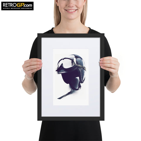 Graham Hill Framed Print with Border