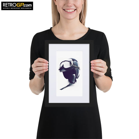 Graham Hill Framed Print with Border