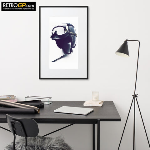 Graham Hill Framed Print with Border