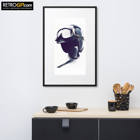 Graham Hill Framed Print with Border