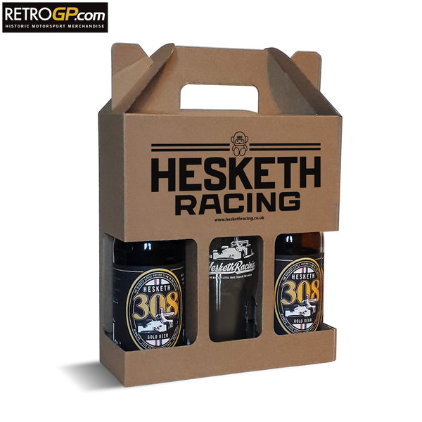 OFFICIAL Hesketh 308 Gold Beer Gift Box - 3 Pack