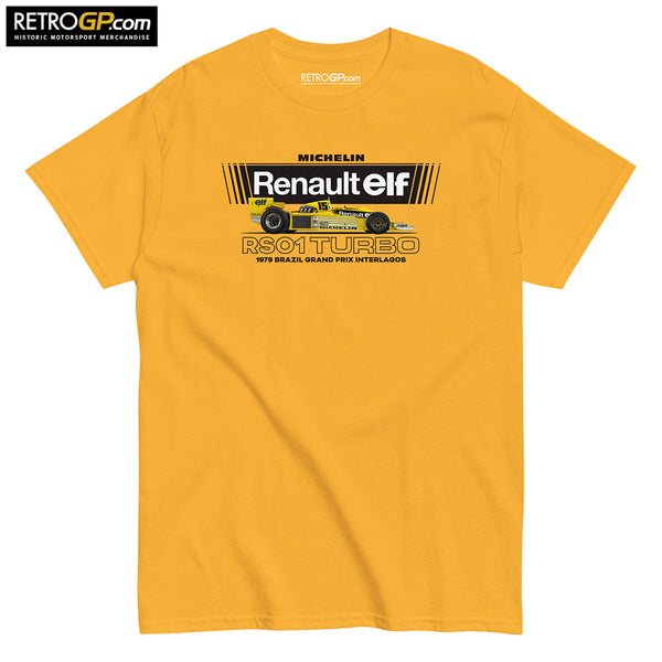 Renault RS01 F1 Jabouille Yellow - Large