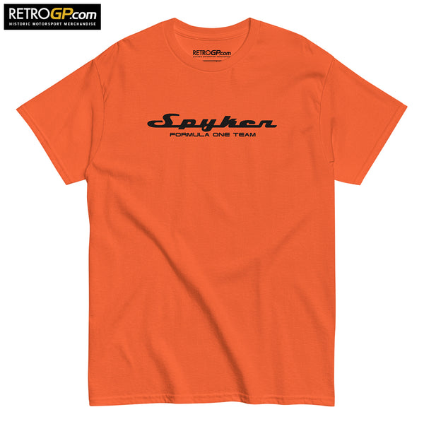 Spyker F1 T Shirt Orange