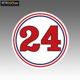 Hesketh Racing 24 Sticker