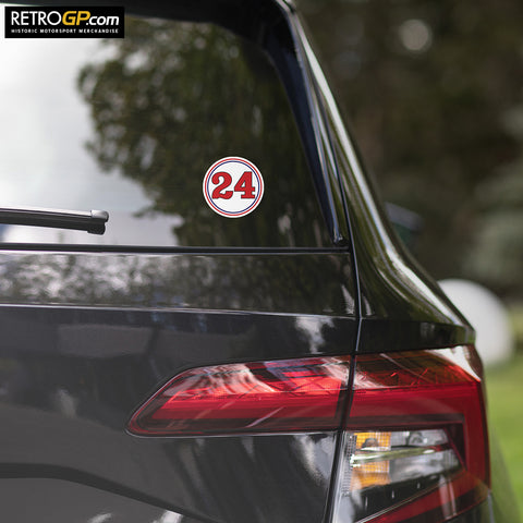 Hesketh Racing 24 Sticker