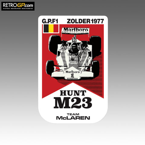 Zolder 1977 Sticker