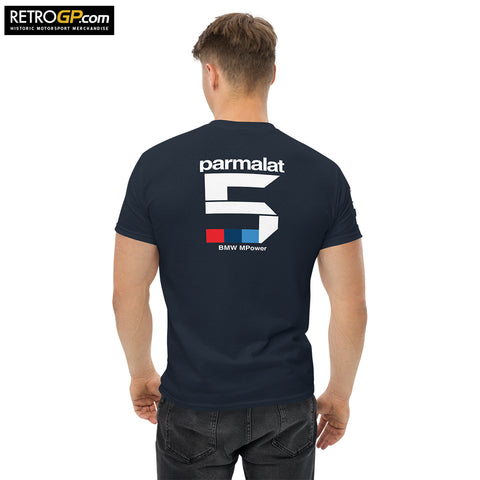 Parmalat Brabham BT52 Piquet Team Shirt - Front Back Sleeve