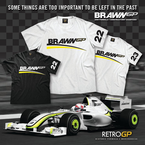 Brawn Grand Prix Team T Shirt #22 - Size Large