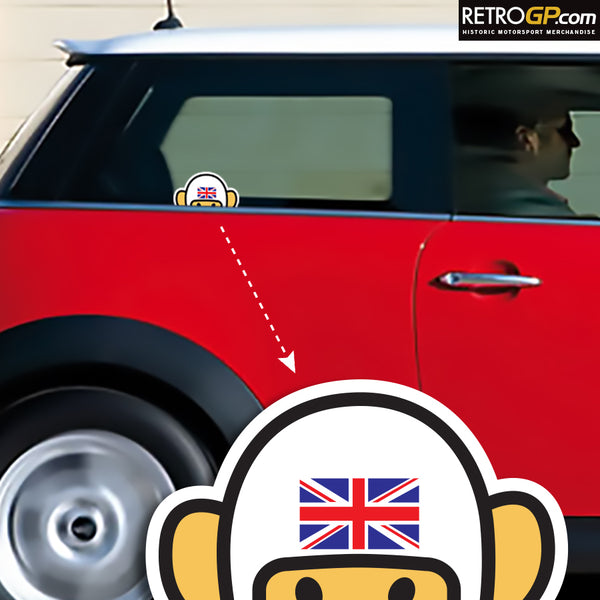 OFFICIAL Hesketh Racing Patrol Bear Sticker