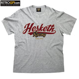 OFFICIAL Hesketh Racing Est 1972 Grey T Shirt