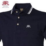 OFFICIAL Hesketh Racing Casual Classics - Double Tipped Polo - Navy