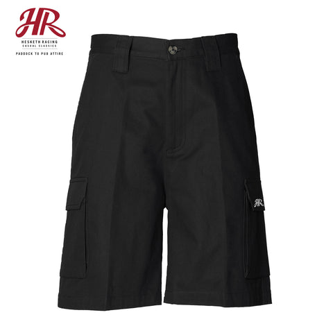 OFFICIAL Hesketh Racing Casual Classics - Cargo Shorts - Black